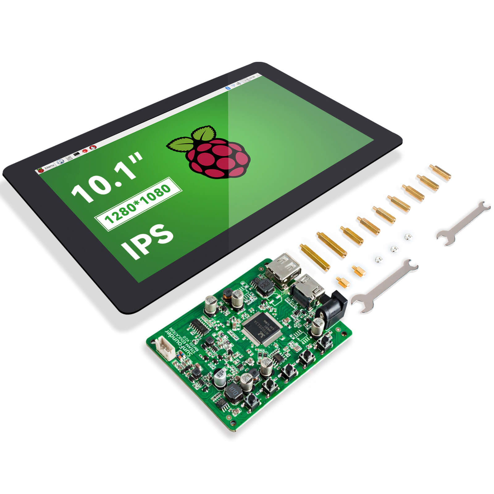  Orange Pi 5 10.1 Inch LCD Touch Screen Portable