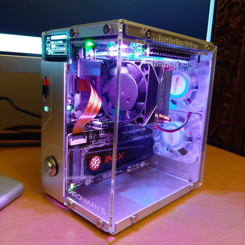 Pironman 5 Review: This case turns the Raspberry Pi into a mini-tower PC with enhanced cooling, RGB lighting, and NVMe support