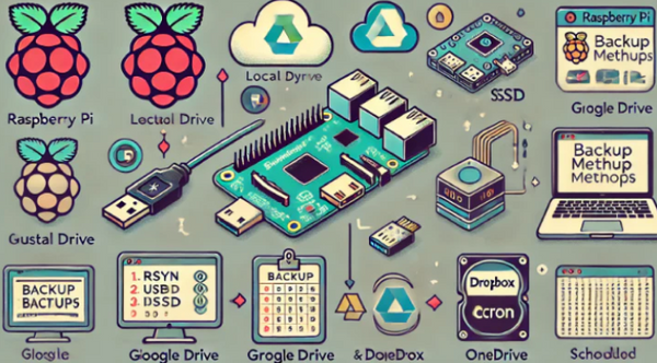 Raspberry Pi Backup: A Complete Guide to Protecting Your Data with Disk Images, Incremental Backups, and Cloud Storage