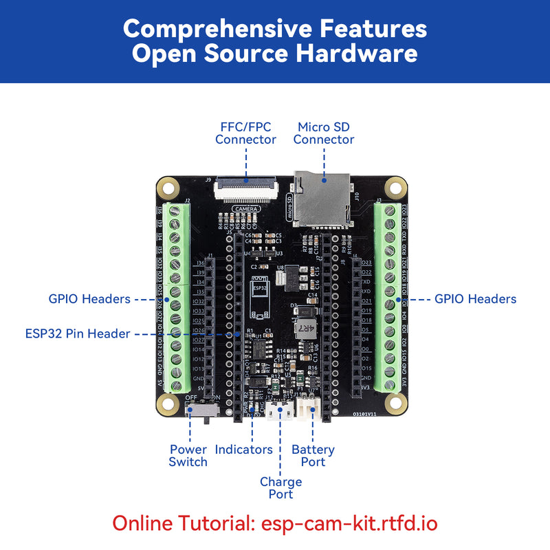 SunFounder ESP32 Camera Pro Kit