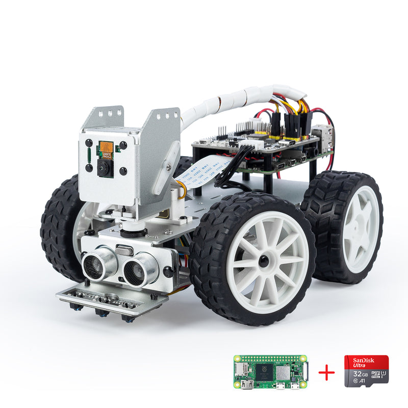 SunFounder Raspberry Pi Pico 用のロボットカーキット、 オープン 