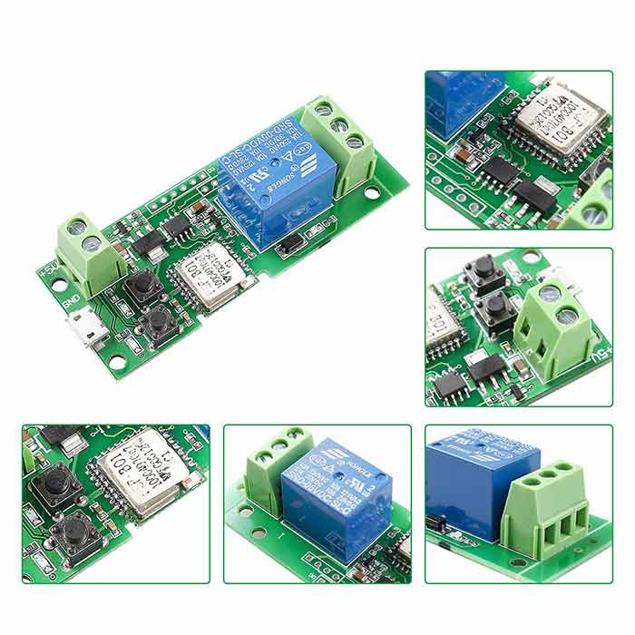 WIFI Wireless Smart Power Switch, Remote Control,Automation Relay Module,  Common Home Modification Diy Parts for Home Light