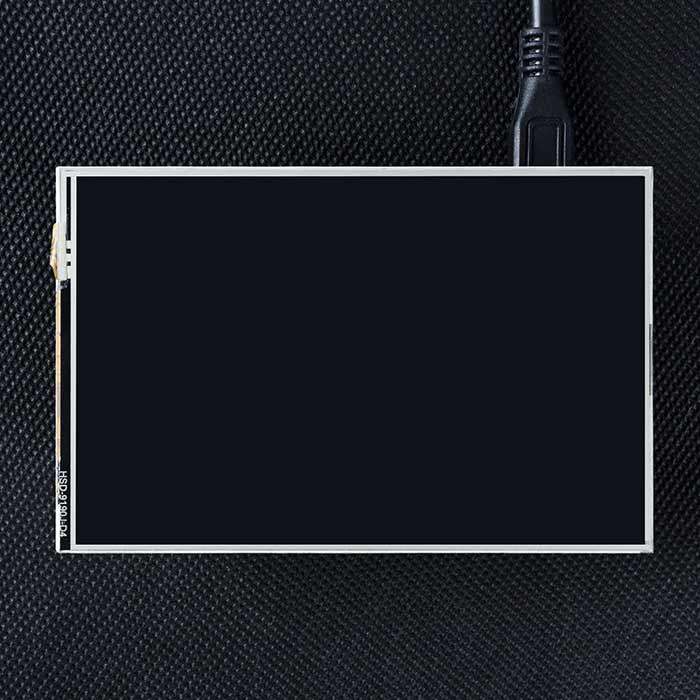 4 "HDMI IPS resistive touchscreen for Raspberry PI 4B / 3B+