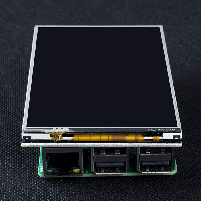 4 "HDMI IPS resistive touchscreen for Raspberry PI 4B / 3B+